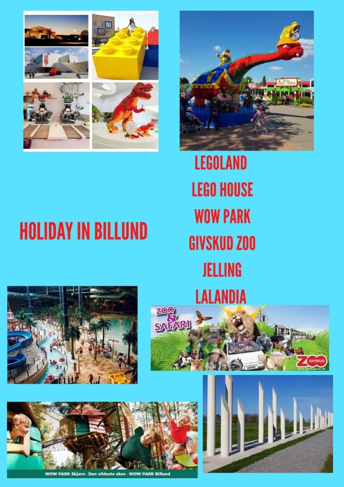 5Min Walk To Lego House - Two Bedrooms On Loft Floor With Balcony * With Garden Billund Ngoại thất bức ảnh